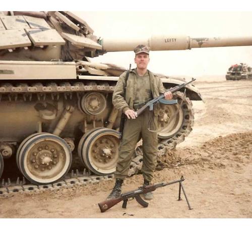 Desert Storm Tank Commander 1991